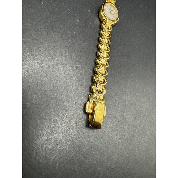 Citizen Eco-Drive B023-K003768 Gold Tone Women's Analog 17mm Wrist Watch - Picture 4 of 13